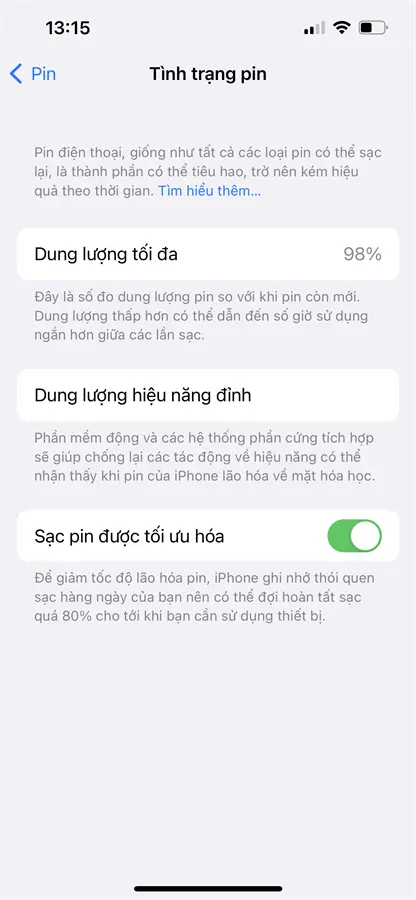 Khách hàng review Điện thoại iPhone 13 Pro 128GB 7