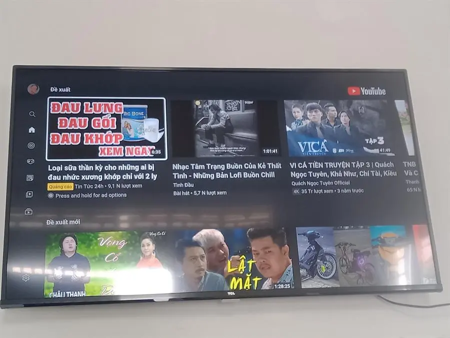Khách hàng review Android Tivi TCL 4K 50 inch 50P615 8