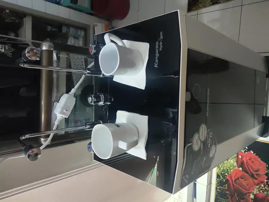 Khách hàng review Máy lọc nước RO nóng nguội lạnh Hydrogen Kangaroo KG10A4VTU 10 lõi 37