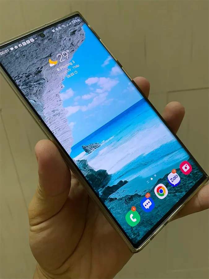 Khách hàng review Điện thoại Samsung Galaxy S22 Ultra 5G 256GB 10