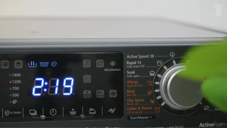 Khách hàng review Máy giặt Panasonic 8.5 Kg NA-F85A9BRV 212