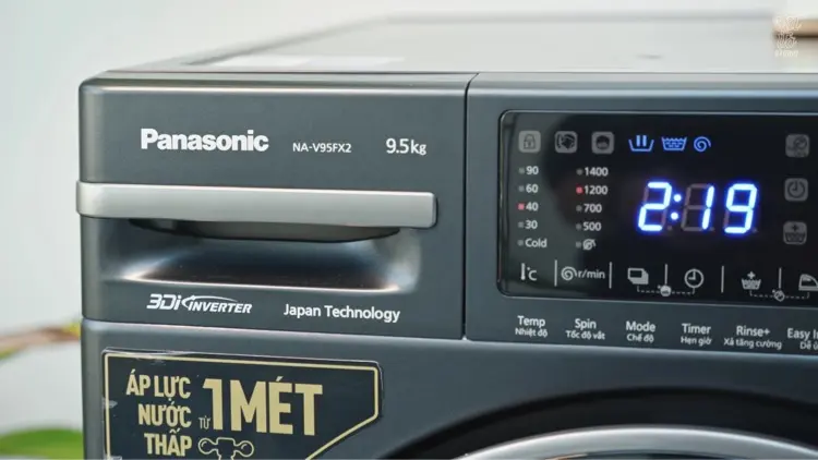 Khách hàng review Máy giặt Panasonic 8.5 Kg NA-F85A9BRV 211