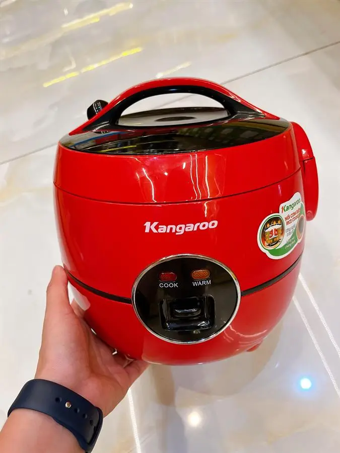 Khách hàng review Nồi cơm nắp gài Kangaroo 1.2 lít KG822 19