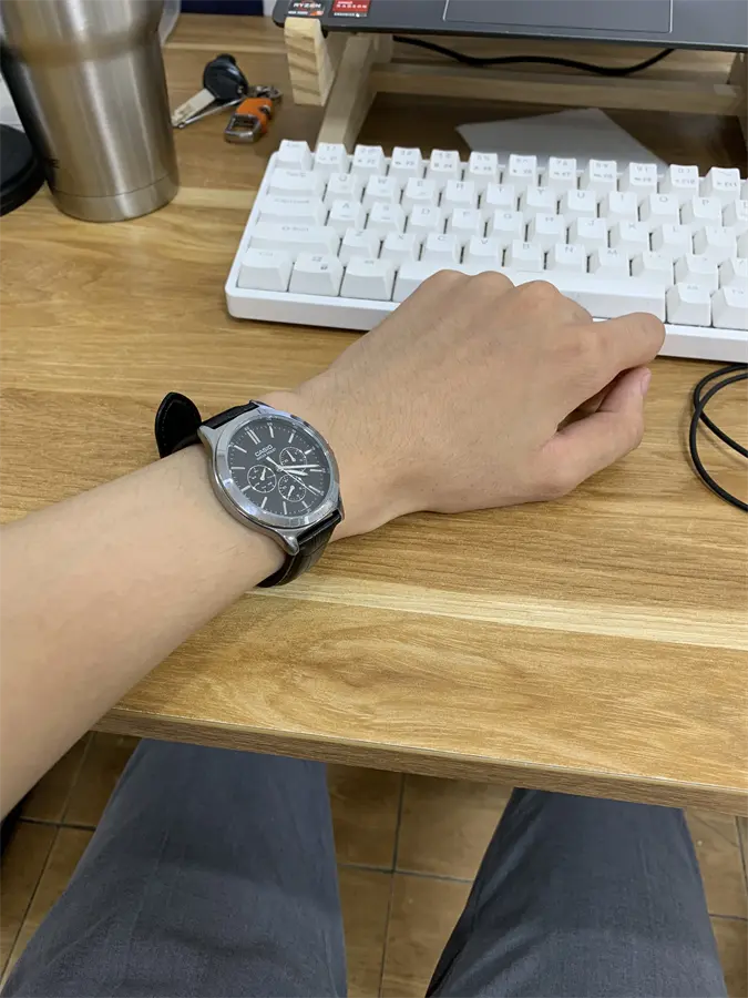Khách hàng review Đồng hồ CASIO Timeless 41.5 mm Nam MTP-V300L-1AUDF 10