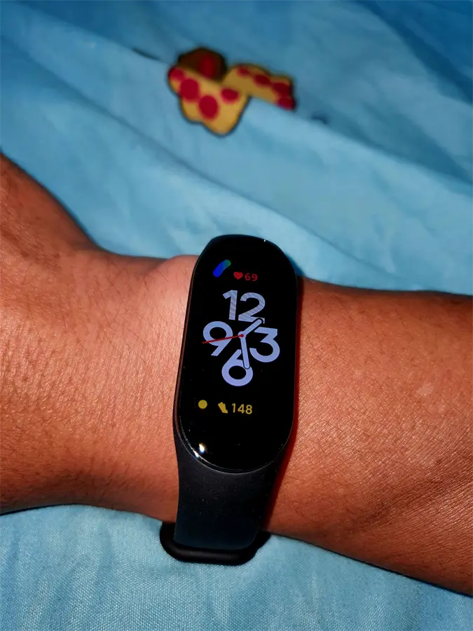 Khách hàng review Vòng đeo tay thông minh Mi Band 7 Đen 51