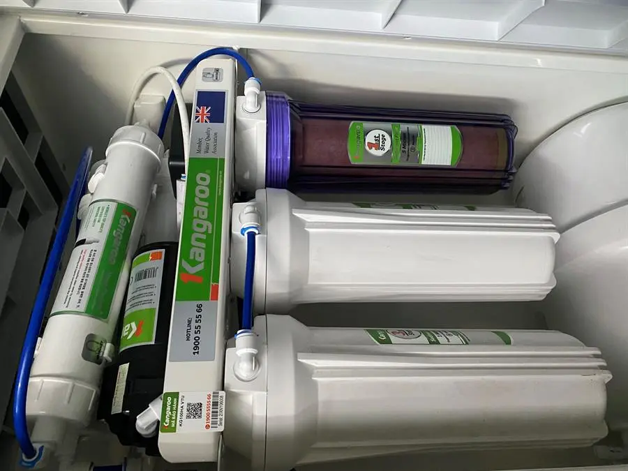 Khách hàng review Máy lọc nước RO Hydrogen Kangaroo VTU KG100HA 9 lõi 12