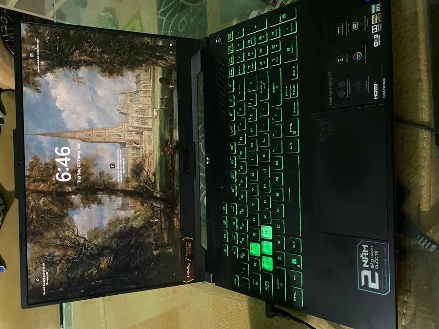 Khách hàng review Laptop Asus TUF Gaming F15 FX507ZC i7 12700H/8GB/512GB/4GB RTX3050/144Hz/Win11 (HN124W) 5