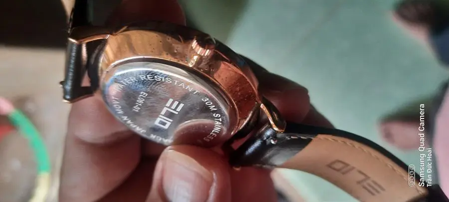 Khách hàng review Đồng hồ ELIO 40 mm Nam EL061-01 3