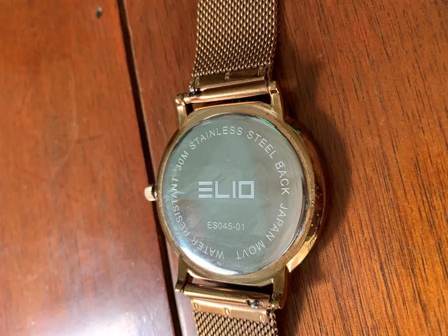 Khách hàng review Đồng hồ ELIO 41 mm Nam ES045-01 2