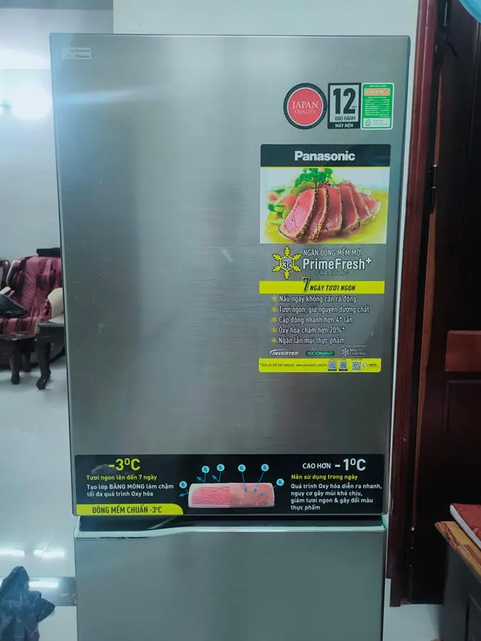 Khách hàng review Tủ lạnh Panasonic Inverter 255 lít NR-BV280QSVN 19