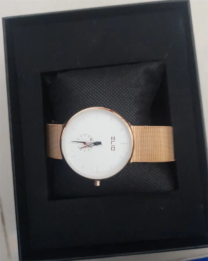 Khách hàng review Đồng hồ ELIO 40 mm Nam ES060-01 3