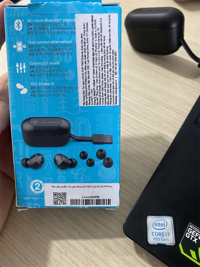Khách hàng review Tai nghe Bluetooth True Wireless JLab GO Air POP 2