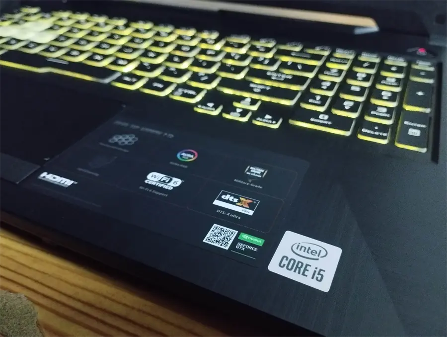 Khách hàng review Laptop Asus TUF Gaming F15 FX506LHB i5 10300H/8GB/512GB/4GB GTX1650/144Hz/Win11 (HN188W) 16