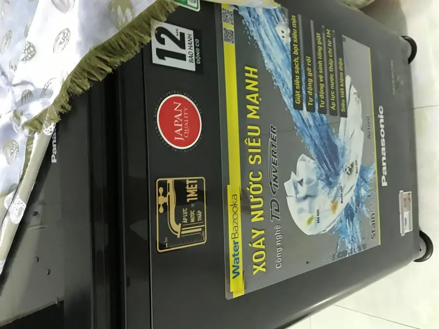 Khách hàng review Máy giặt Panasonic Inverter 11.5 Kg NA-FD11AR1BV 10