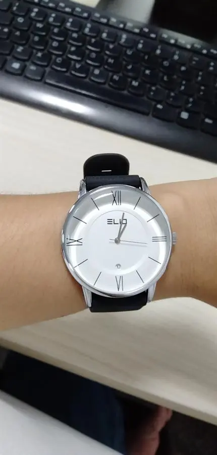 Khách hàng review Đồng hồ ELIO 40 mm Nam EL051-01 1