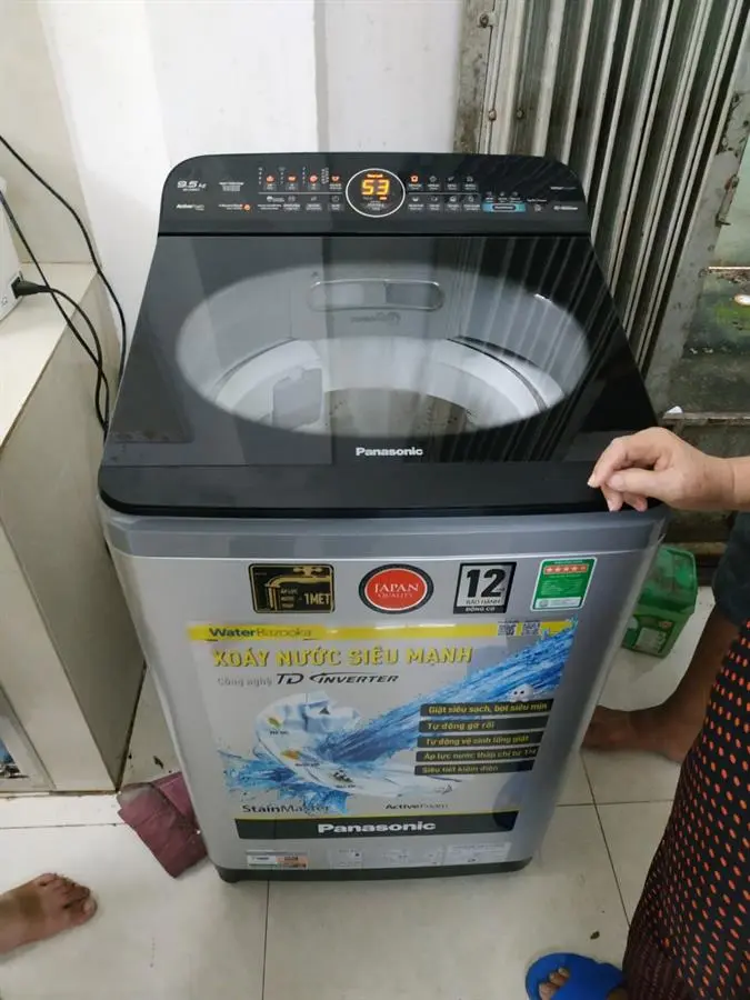 Khách hàng review Máy giặt Panasonic Inverter 9.5 kg NA-FD95X1LRV 39