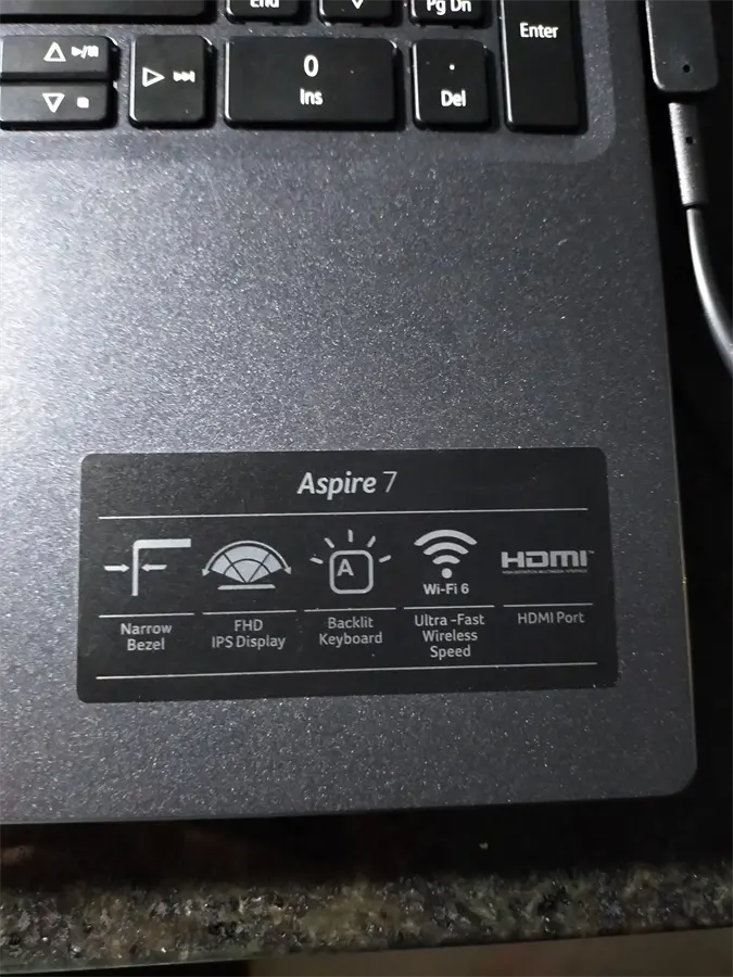 Khách hàng review Laptop Acer Aspire 7 Gaming A715 75G 58U4 i5 10300H/8GB/512GB/4GB GTX1650/Win11 (NH.Q97SV.004) 2
