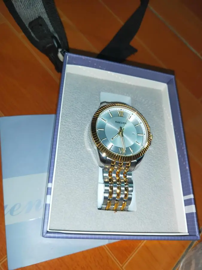 Khách hàng review Đồng hồ NAKZEN 42 mm Nam SS9212GD-7N3 1