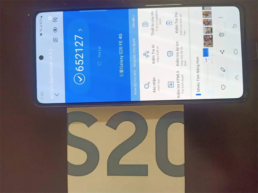 Khách hàng review Điện thoại Samsung Galaxy S20 FE (8GB/256GB) 13