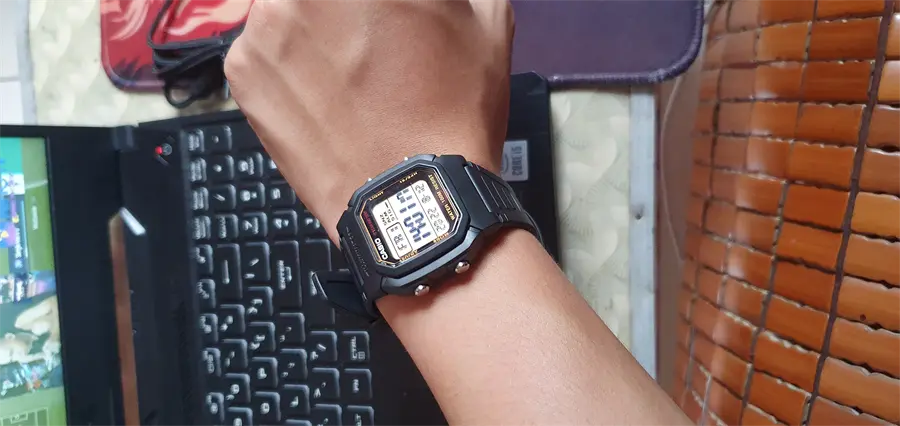 Khách hàng review Đồng hồ CASIO Timeless 36.8 mm Nam W-800HG-9AVDF 8