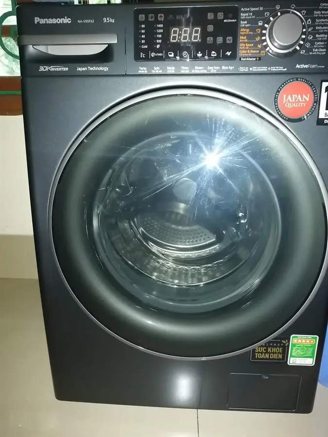 Khách hàng review Máy giặt Panasonic Inverter 9.5 Kg NA-V95FX2BVT 4