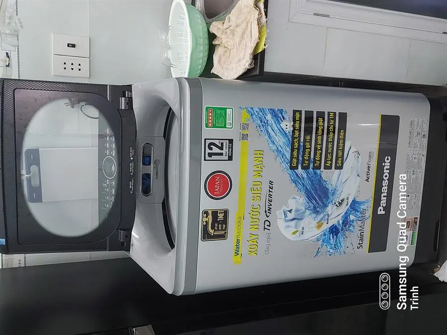 Khách hàng review Máy giặt Panasonic Inverter 9.5 kg NA-FD95X1LRV 38