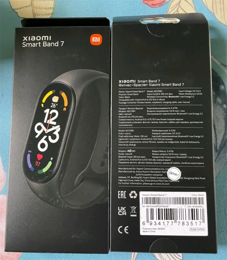Khách hàng review Vòng đeo tay thông minh Mi Band 7 Đen 48