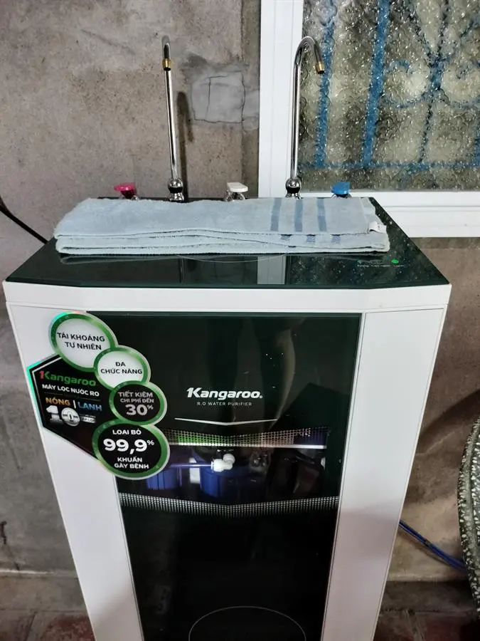 Khách hàng review Máy lọc nước RO nóng nguội lạnh Kangaroo KG10A3 10 lõi 37