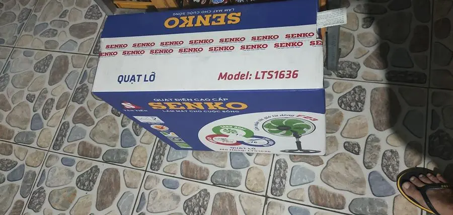 Khách hàng review Quạt lửng Senko 7 cánh LTS1636 65W 37