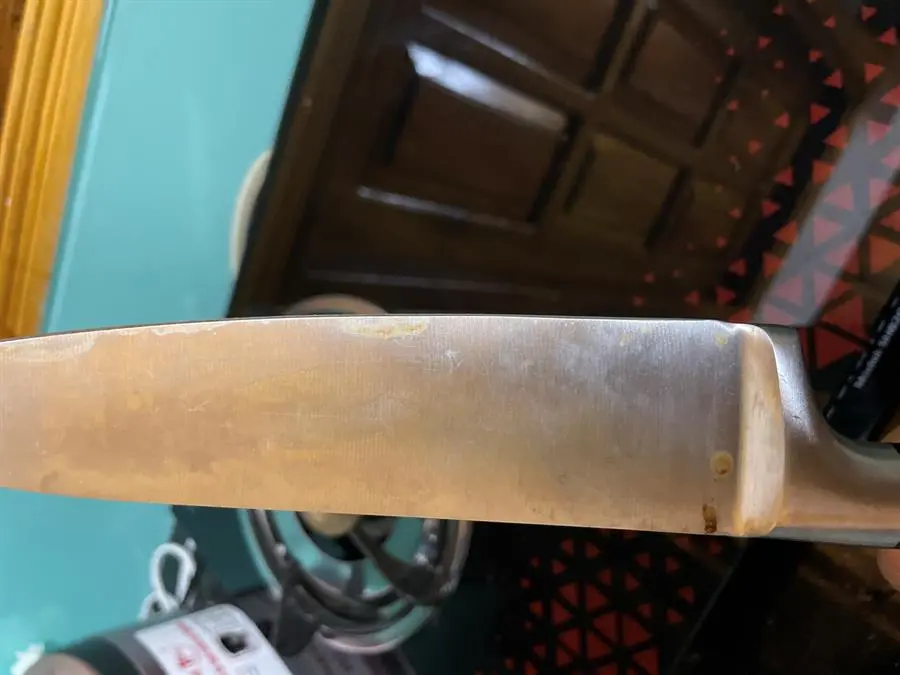 Khách hàng review Dao thái inox Delites LK-2103 2