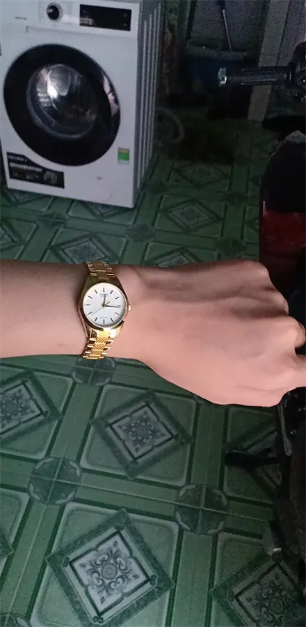 Khách hàng review Đồng hồ CASIO Timeless 26 mm Nữ LTP-1274G-7ADF 4