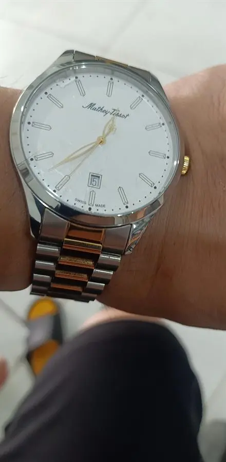 Khách hàng review Đồng hồ MATHEY TISSOT Urban 42 mm Nam H411BPI1 2