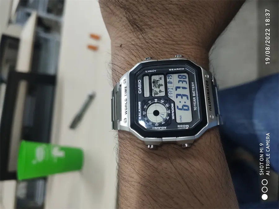 Khách hàng review Đồng hồ CASIO Timeless 45 x 42.1 mm Nam AE-1200WHD-1AVDF 20