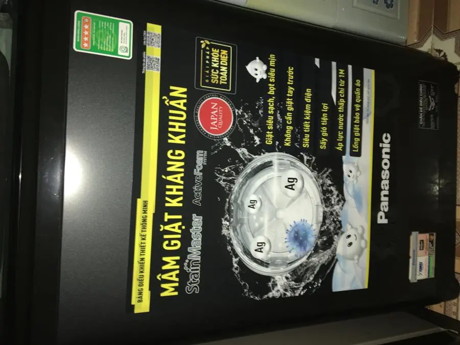Khách hàng review Máy giặt Panasonic 9 kg NA-F90A9BRV 58