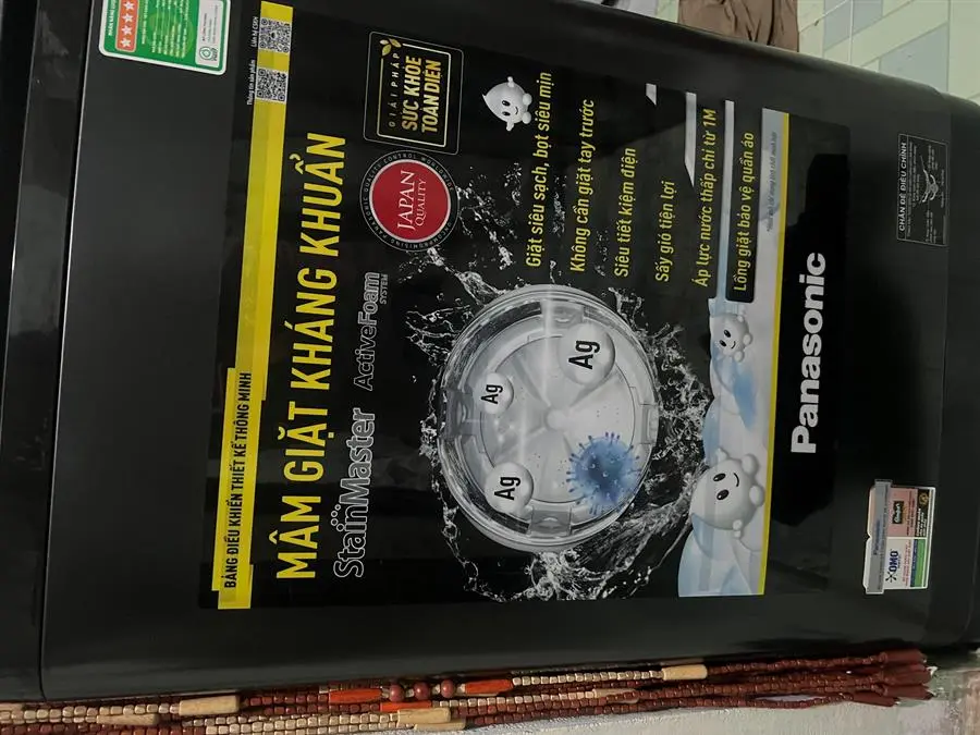 Khách hàng review Máy giặt Panasonic 9 kg NA-F90A9BRV 57