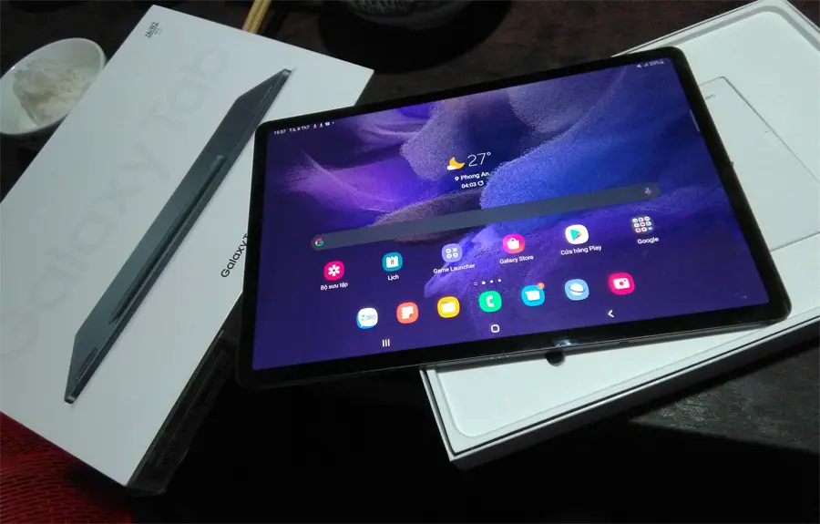 Khách hàng review Máy tính bảng Samsung Galaxy Tab S7 FE 4G 3