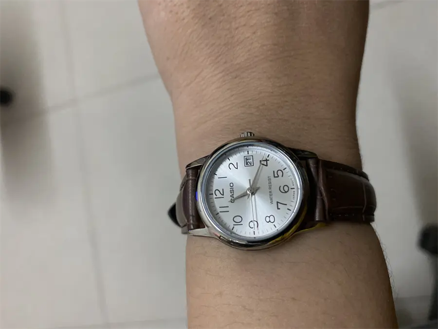 Khách hàng review Đồng hồ CASIO Timeless 25 mm Nữ LTP-V002L-7B2UDF 3
