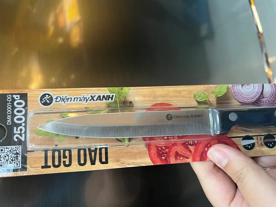 Khách hàng review Dao gọt inox DMX D001-DG 1