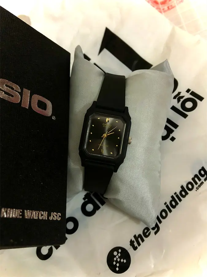 Khách hàng review Đồng hồ CASIO Timeless 22.4 mm Nữ LQ-142E-1ADF 2