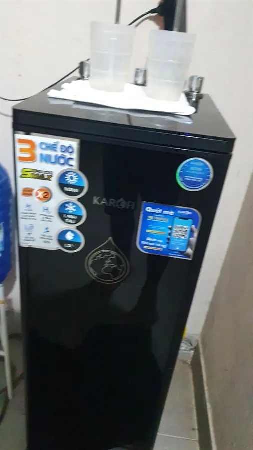 Khách hàng review Máy lọc nước RO nóng nguội lạnh Hydrogen Karofi KAD-D66 11 lõi 73