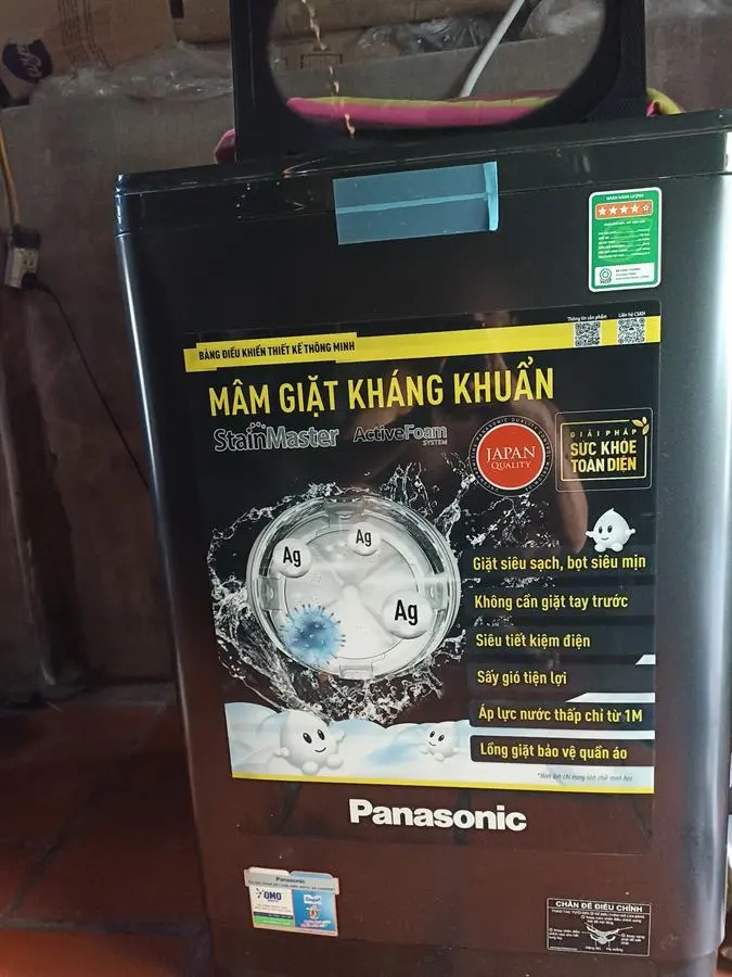 Khách hàng review Máy giặt Panasonic 9 kg NA-F90A9BRV 33