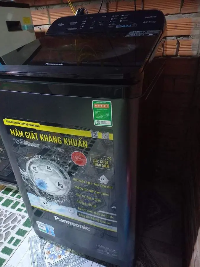 Khách hàng review Máy giặt Panasonic 9 kg NA-F90A9BRV 20