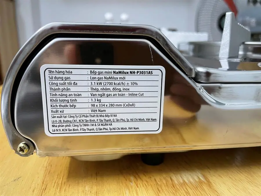 Khách hàng review Bếp ga mini Namilux NH-P3031AS 3
