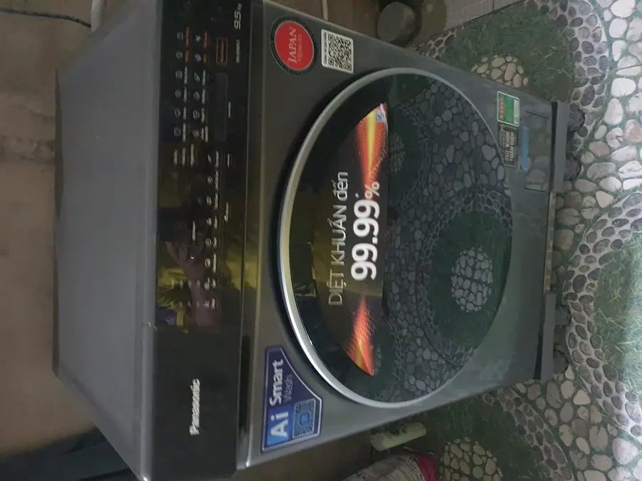 Khách hàng review Máy giặt Panasonic Inverter giặt 9.5 kg - sấy tiện ích 2 kg NA-V95FC1LVT 109