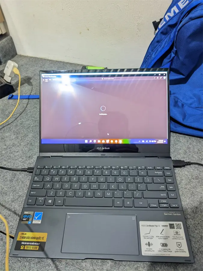 Khách hàng review Laptop Asus ZenBook Flip UX363EA i5 1135G7/8GB/512GB/Touch/Pen/Cáp/Túi/Win11 (HP726W) 3