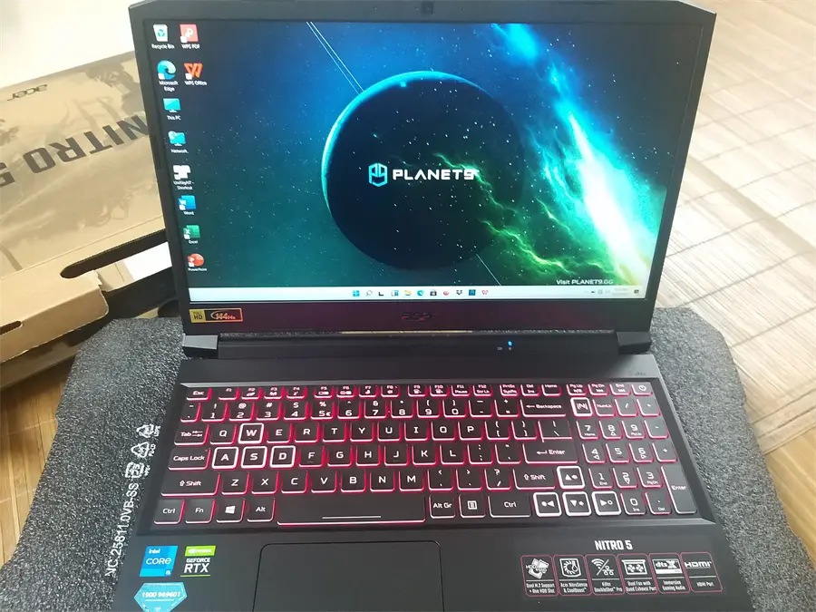 Khách hàng review Laptop Acer Nitro 5 Gaming AN515 57 54MV i5 11400H/8GB/512GB/4GB RTX3050/144Hz/Win11 (NH.QENSV.003) 2