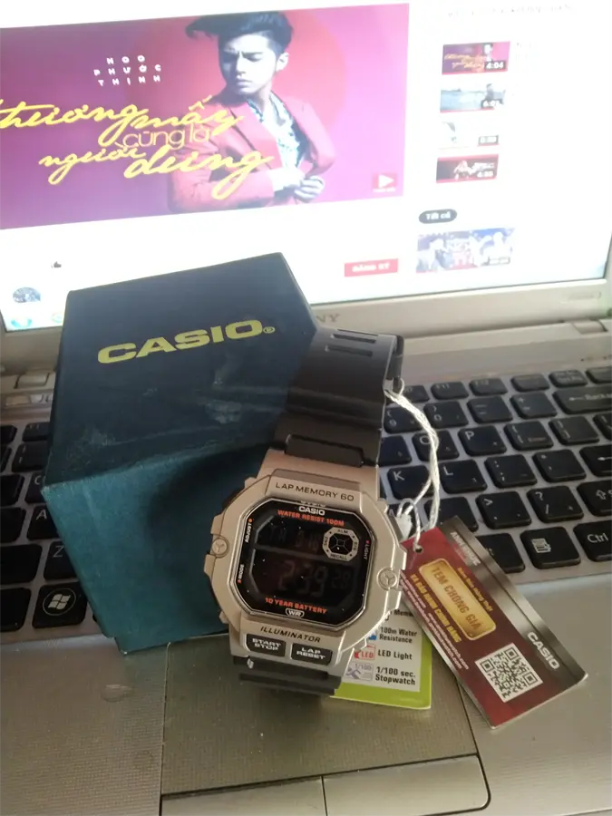 Khách hàng review Đồng hồ Casio Timeless 44.5 mm Nam WS-1400H-1BVDF 8
