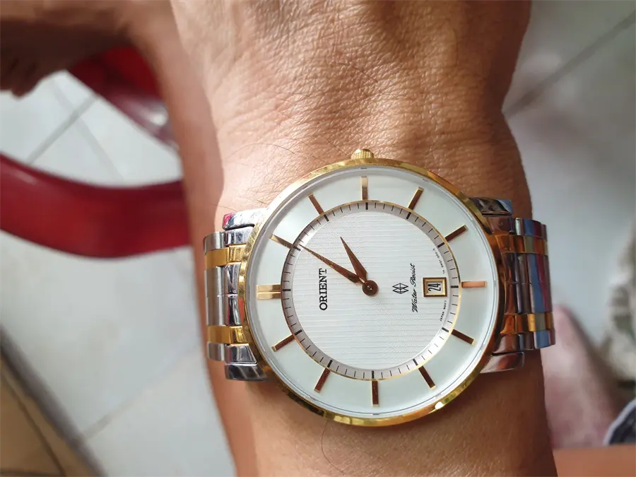 Khách hàng review Đồng hồ ORIENT 37.9 mm Nam FGW01003W0 3
