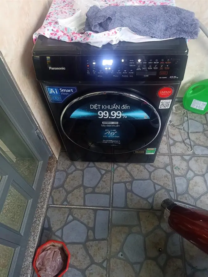 Khách hàng review Máy giặt Panasonic Inverter giặt 10.5 kg - sấy tiện ích 2 kg NA-V105FR1BV 30
