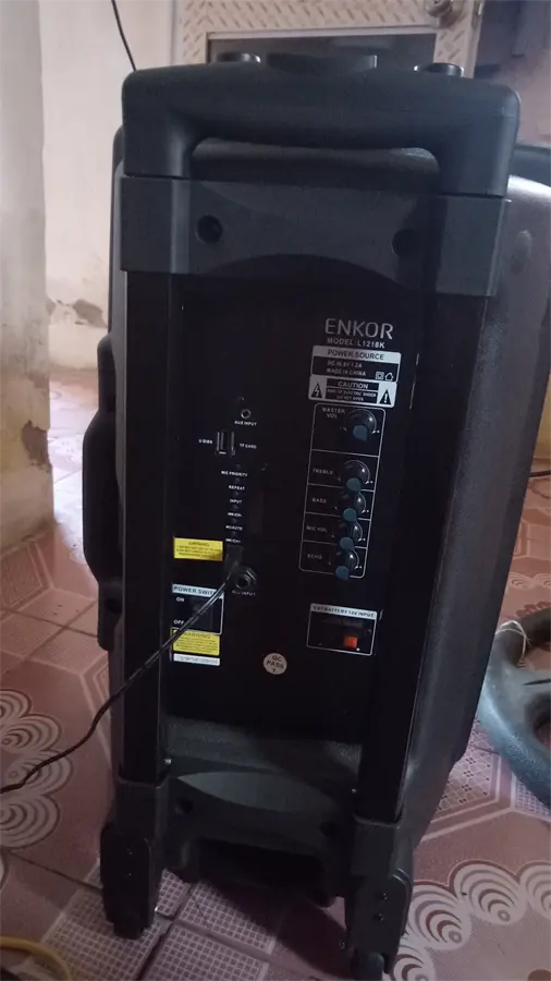 Khách hàng review Loa kéo Bluetooth Karaoke Enkor L1218K Đen 16W 7